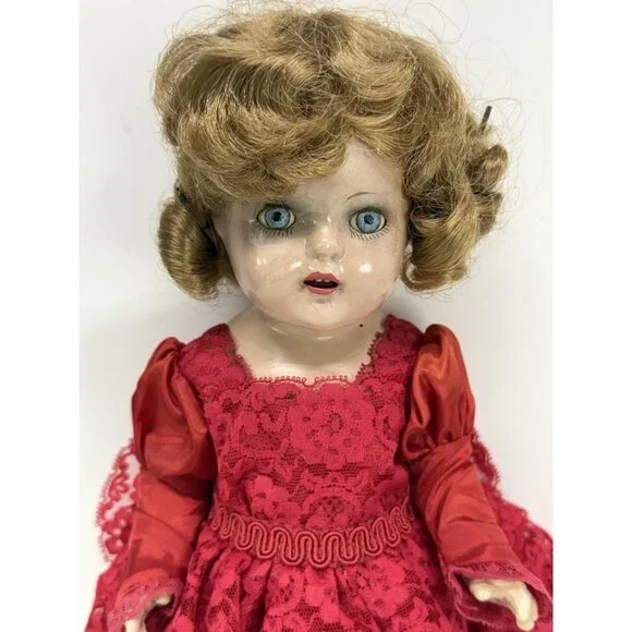 Vintage 1930s Madame Alexander Princess Elizabeth Doll Composition